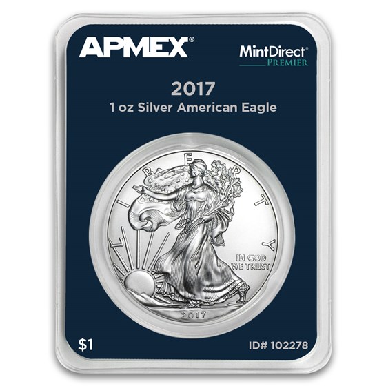 2017 1 oz Silver American Eagle (MintDirect® Premier Single) 2017 1 oz Silver American Eagle (MintDirect® Premier Single)